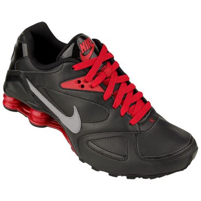 nika shox 2012 vermelho e cinza